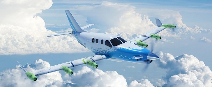 The EcoPulse hybrid-electric aircraft will feature an in-house developed powerful battery