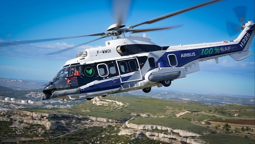Airbus Helicopters is  one of the SAF pioneers