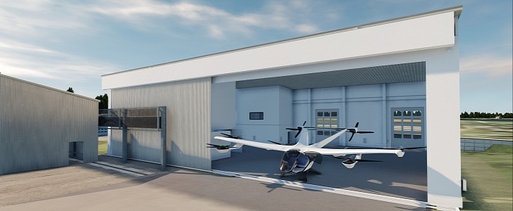 Airbus started construction of a test center for eVTOLs in Germany