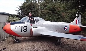 Airplane Enthusiast Buys '60s Jet Off eBay, Refurbishes it in His Spare Time