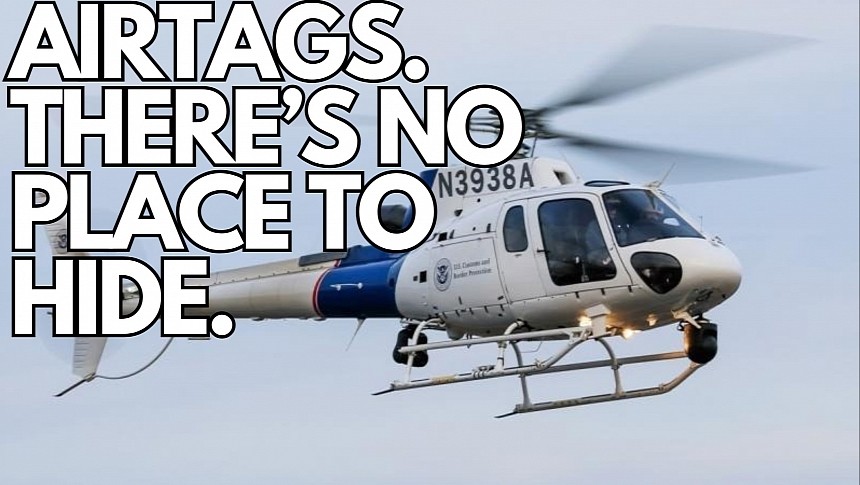AirTags Save the Day: High Tech Helicopter Hunts Down Carjacker Audi
