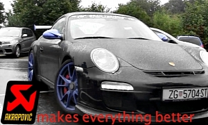 Akrapovic Exhaust Makes Porsche 997 GT3 Sound So Much Better!