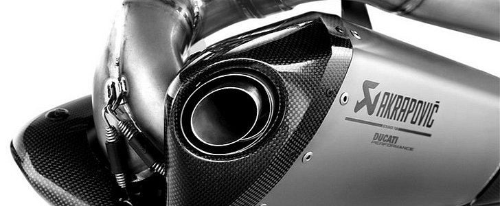 Akrapovic Evolution Line Titanium full exhaust system for the Ducati 1199 Panigale