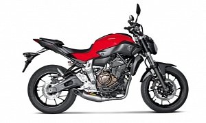 Akrapovic Goes to the Dark Side with New Yamaha MT-07 Exhaust
