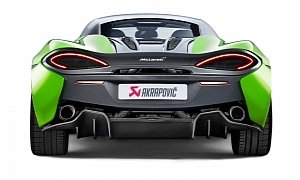 Akrapovic Now Offers Ultra-Lightweight Exhausts for McLaren Sports Series Range