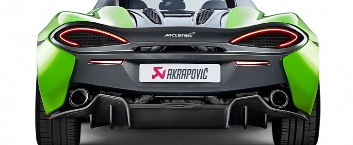 Akrapovic offers line of exhausts for McLaren automobiles