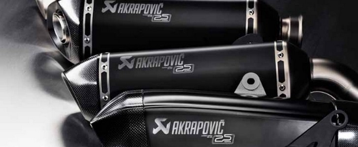 Akrapovic 25th Anniversary Special Edition Exhausts