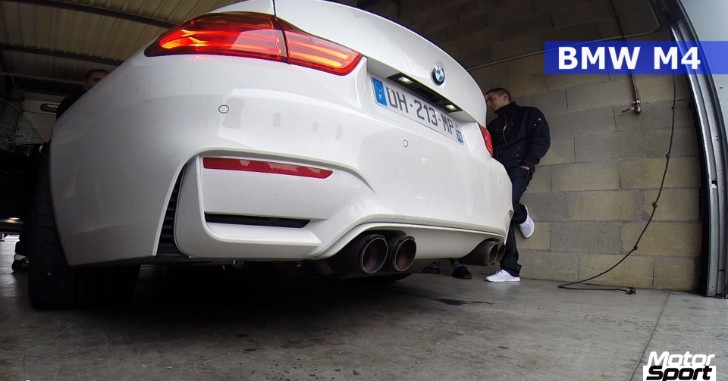 BMW M4 exhaust