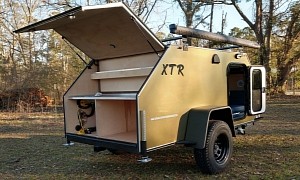 Alabama-Born XTR Teardrop Camper Is an Off-Road "Beast" With a Juicy Asking Price