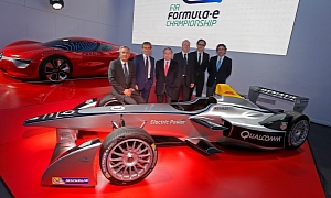 Alain Prost, Jean-Paul Driot Launch New Formula E Team
