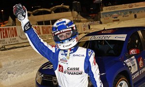 Alain Prost Drives Dacia Duster to Silver in the Trophee Andros
