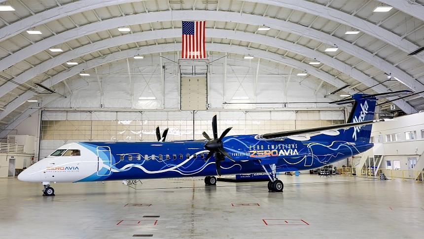 ZeroAvia will test its technology on a retired Alaska Airlines turboprop