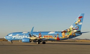 Alaska Airlines Pixar Edition Boeing 737: A Visual Treat for Kids and Their Parents Too