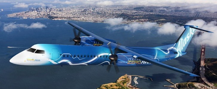 Alaska Airlines plans to convert its regional aircraft fleet, with the help of ZeroAvia's hybrid powertrain