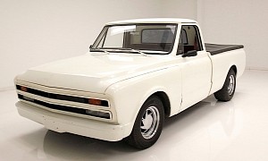 Albino 1967 Chevrolet C10 Is Freakishly White and Smooth