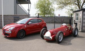 Alfa 158 F1 Car Meets Mito Cloverleaf