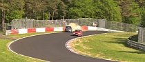 Alfa Romeo 147 GTA Barely Avoids Nurburgring Crash while Chasing BMW 3 Series