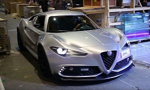 Alfa Romeo 4C by Mole Costruzione Gets Loaded into Geneva, Looks Like a Supercar