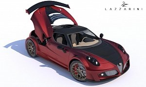 Alfa Romeo 4C Definitiva by Lazzarini Design Packs 738 HP