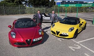 Alfa Romeo 4C Enters Europcar Selection Fleet, It's Ready to Deliver Excitement