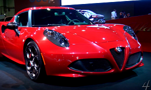 Alfa Romeo 4C Makes Local Debut at Dubai Motor Show