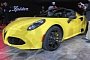 Alfa Romeo 4C Spider Looks To Die For at 2015 Detroit Auto Show