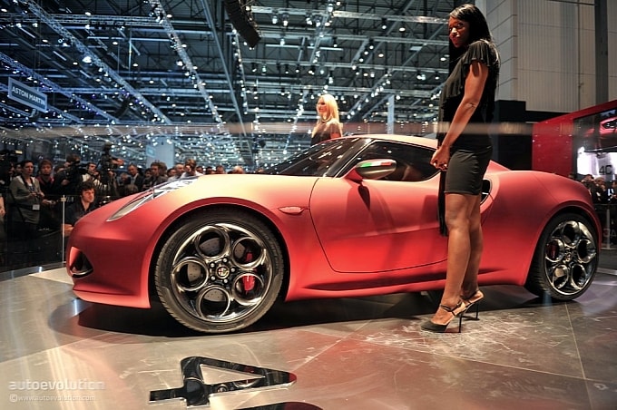 The new 4C concept was on display at the 2011 Geneva show