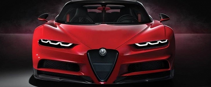 Alfa Romeo "Chiron" rendering