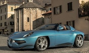 Alfa Romeo Disco Volante Spider Revealed, Just 7 Specimens Will Be Built