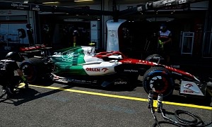 Alfa Romeo F1 Races With a New Livery, Fans Are Split About It