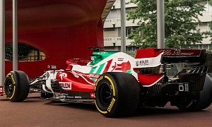 Alfa Romeo F1 Will Race at Monza With Slightly Different, Italian Flag-Inspired Livery