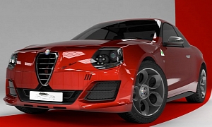 Modern Day Alfa Romeo Giulia Dreamt Up