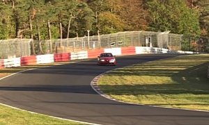 Alfa Romeo Giulia Q Nurburgring Near Crash Is Spectacularly Quick