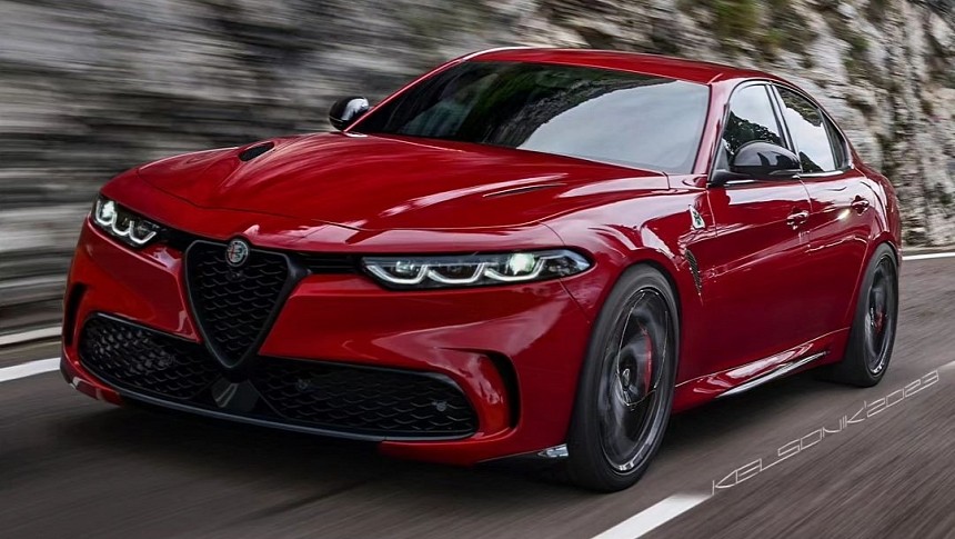 Alfa Romeo Giulia Quadrifoglio Gets a Second Unofficial Facelift To Fight  the BMW M3 - autoevolution
