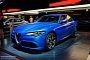 Alfa Romeo Giulia Veloce Bows In Paris In Stunning Blue