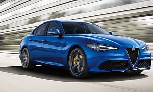 Alfa Romeo Giulia Veloce Leaks Out with 280 HP 2.0 Turbo and 210 HP 2.2 Diesel