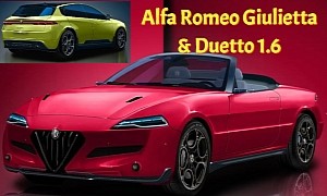 Alfa Romeo Giulietta and Duetto Return to Virtual Life, Feel Ready for Work and Party