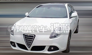 Alfa Romeo Giulietta Spotted Testing in China