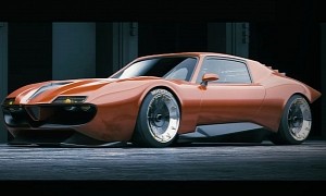 Alfa Romeo Montreal EV Is a Respawned, Rare 2+2 Coupe Worthy of the Electrified Age