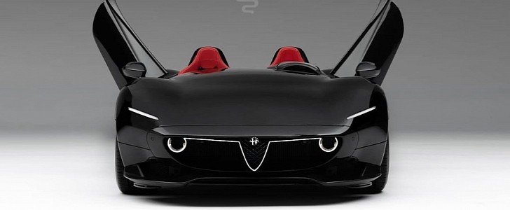 Alfa Romeo Nero rendering