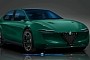 Alfa Romeo 'Nuova' Giulia Gets Imagined With Quirky Styling by Independent Artist