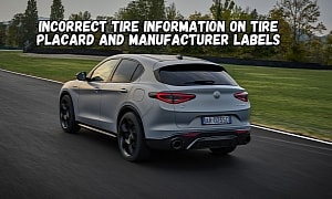 Alfa Romeo Recalls Giulia and Stelvio for Incorrect Tire Information