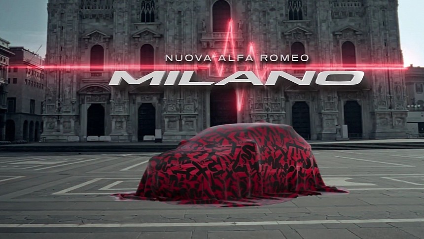 2024 Alfa Romeo Milano teaser