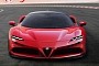 Alfa Romeo “SF90 Stradale” Face Swap Looks Like a Different Kind of Italian Fury