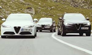 Alfa Romeo Stelvio And Giulia Take On Romania’s Famous Transfagarasan Highway