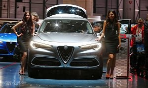 Alfa Romeo Stelvio Arrives In Geneva In Regular And Quadrifoglio Forms
