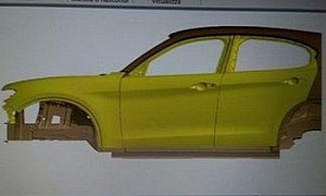 2017 Alfa Romeo Stelvio SUV Profile and Rear Leaked as 3D Model