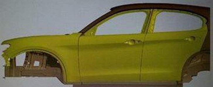 Alfa Romeo Stelvio SUV Profile and Rear Leaked as 3D Model