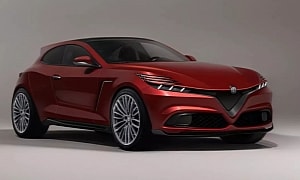 Alfa Romeo Tommaso Concept Imagines an Electric Sporty SUV With Old-School DNA