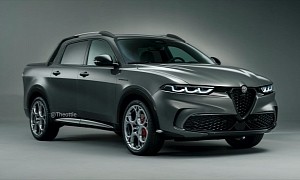 Alfa Romeo Tonale Morphs Into Compact Pickup, Would It Be Great With a Q4 PHEV Setup?